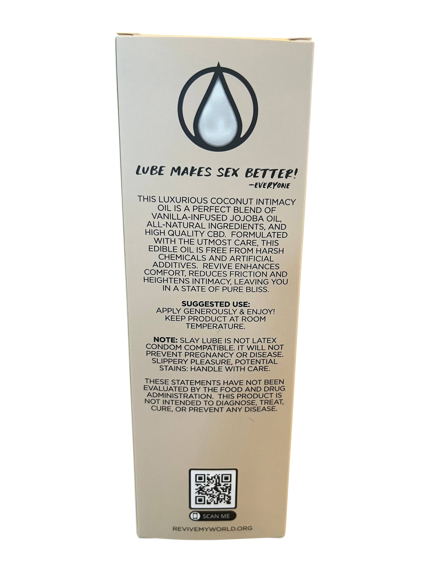 REVIVE MY WORLD INTIMACY OIL W/CBD